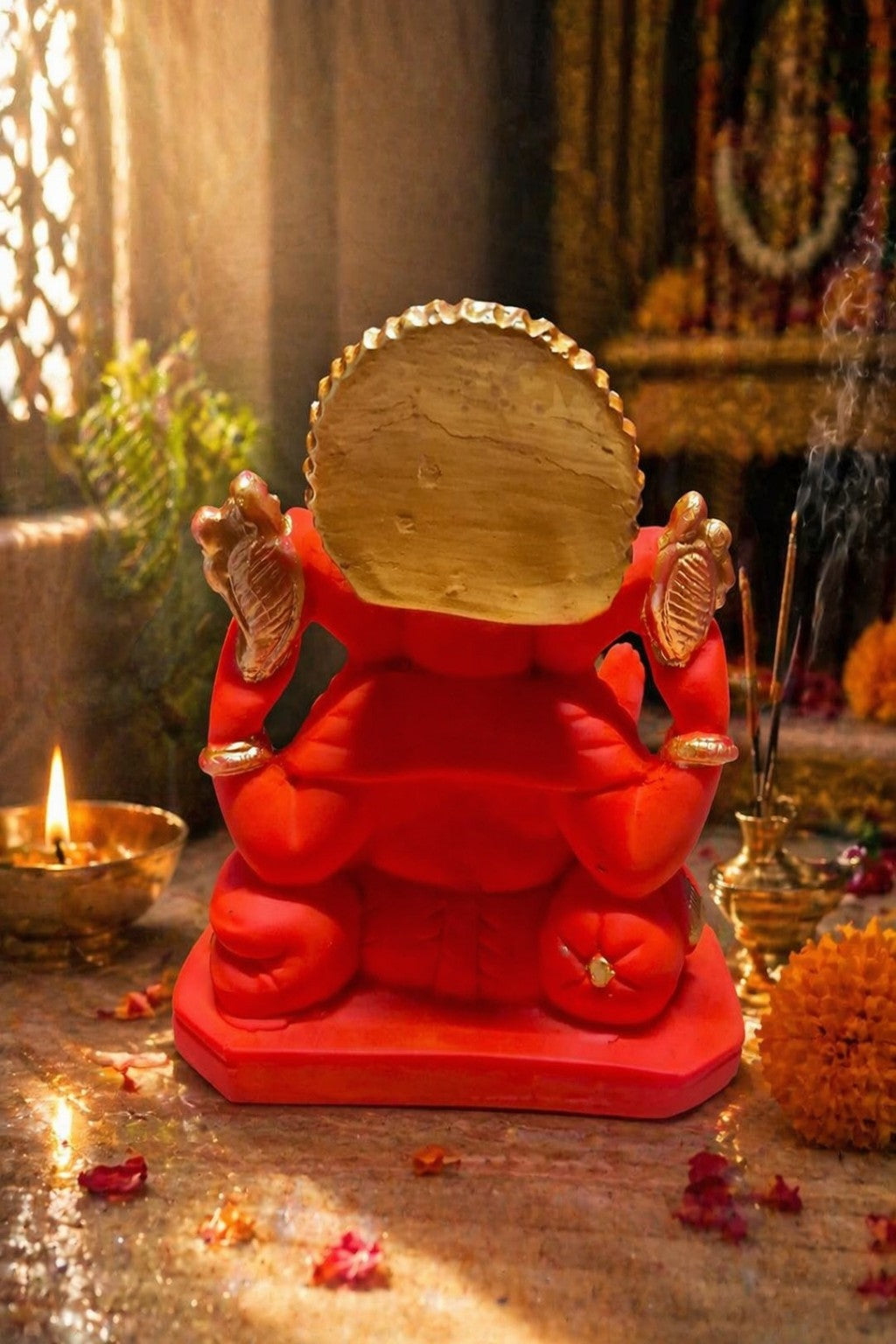 Sindoori Ganesh Ji Idol | 5 Inch