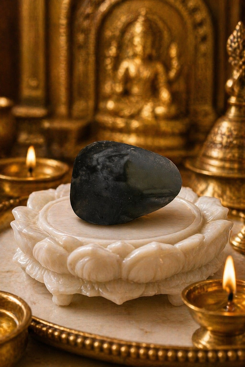 Mahalaxmi Shaligram Certified Stone