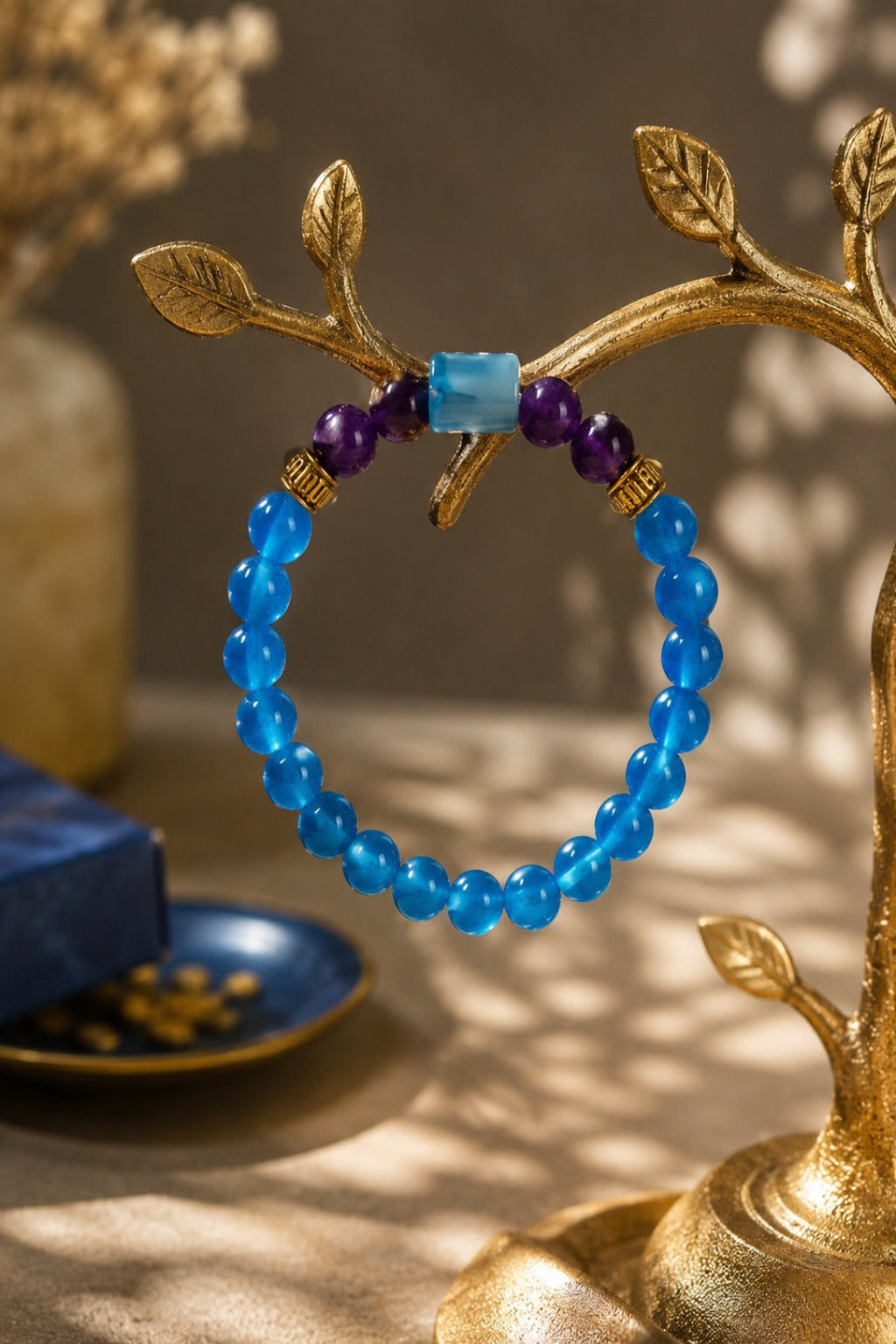 Capricorn (Makar Rashi) Natural Stone Bracelet