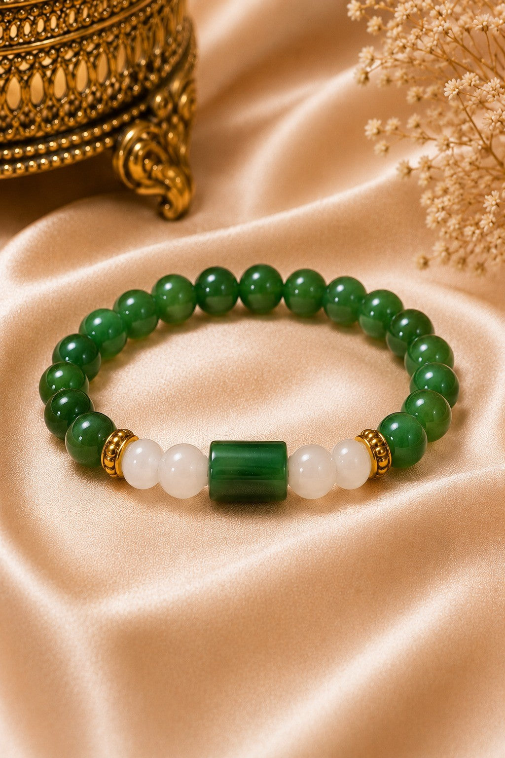 Virgo (Kanya Rashi) Natural Stone Bracelet