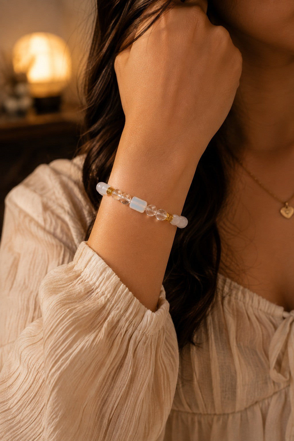 Taurus (Vrishabh Rashi) Natural Stone Bracelet
