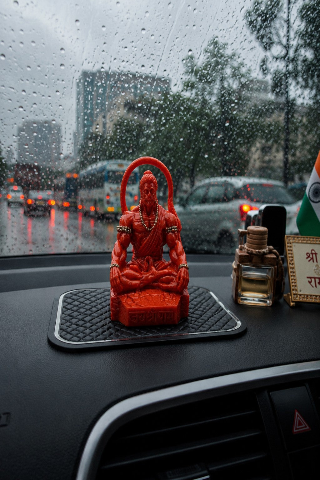 Meditating Hanuman  Car Dashboard