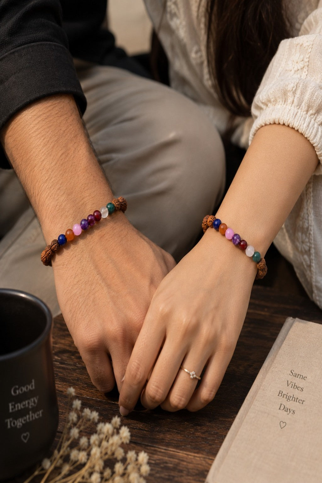 7 Chakra Rudraksha Bracelet