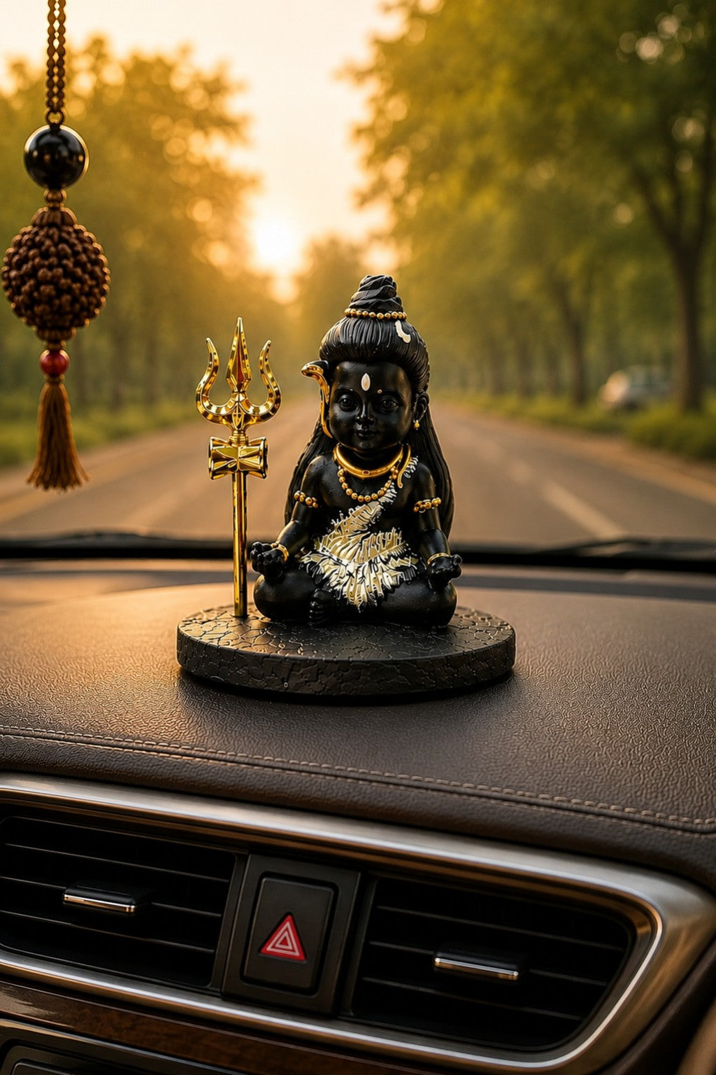 Baby Shiva Car Dashboard
