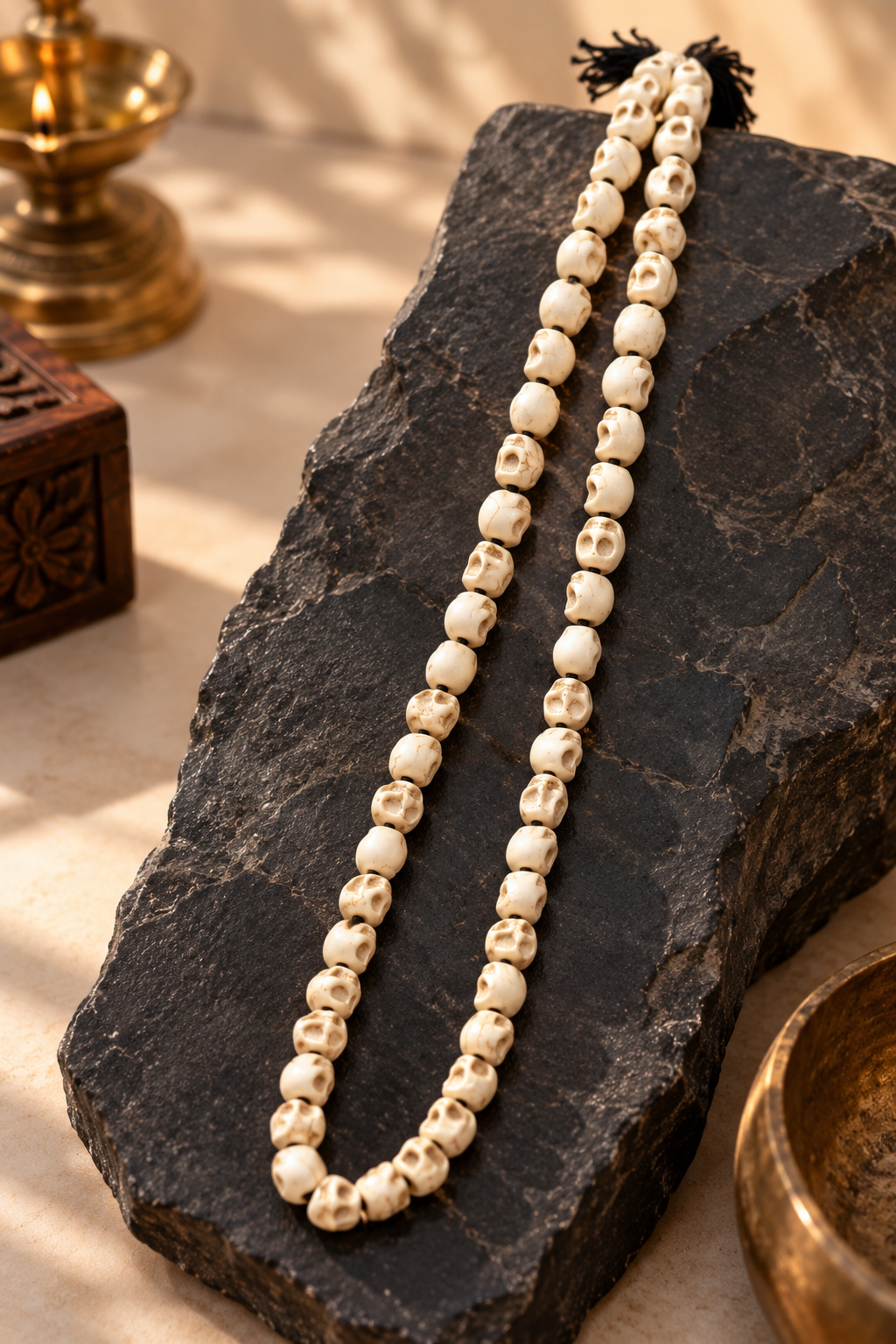 Mundmala Skull | 52-54 Beads