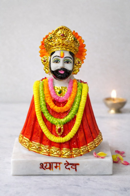 Multicolor Khatu Shyam Murti in Marble Dust