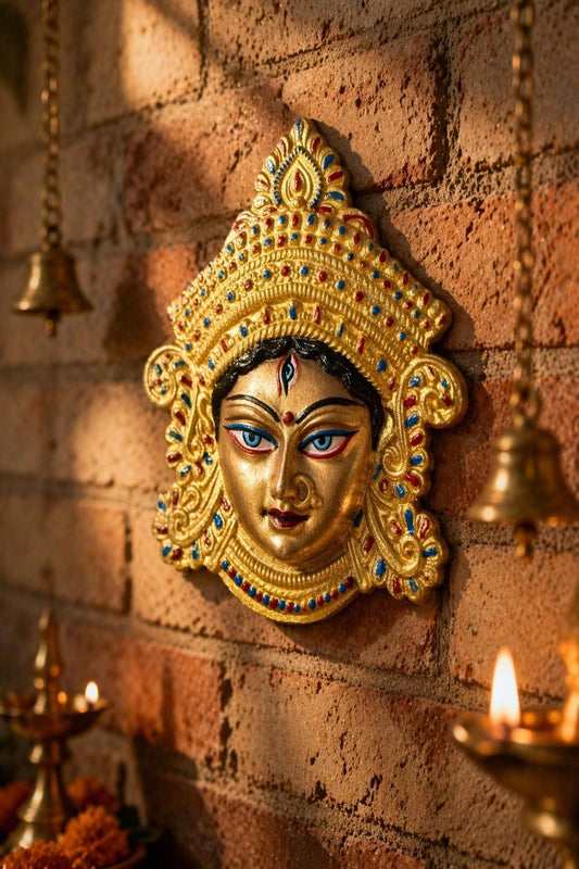 Durga Face Premium Wall Hanging