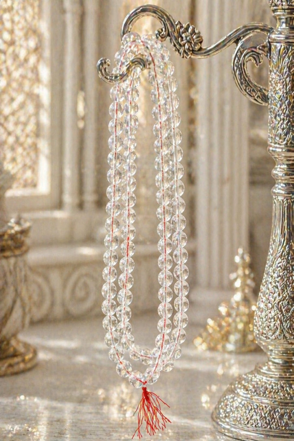 Sphatik Crystal Mala Pure Certified