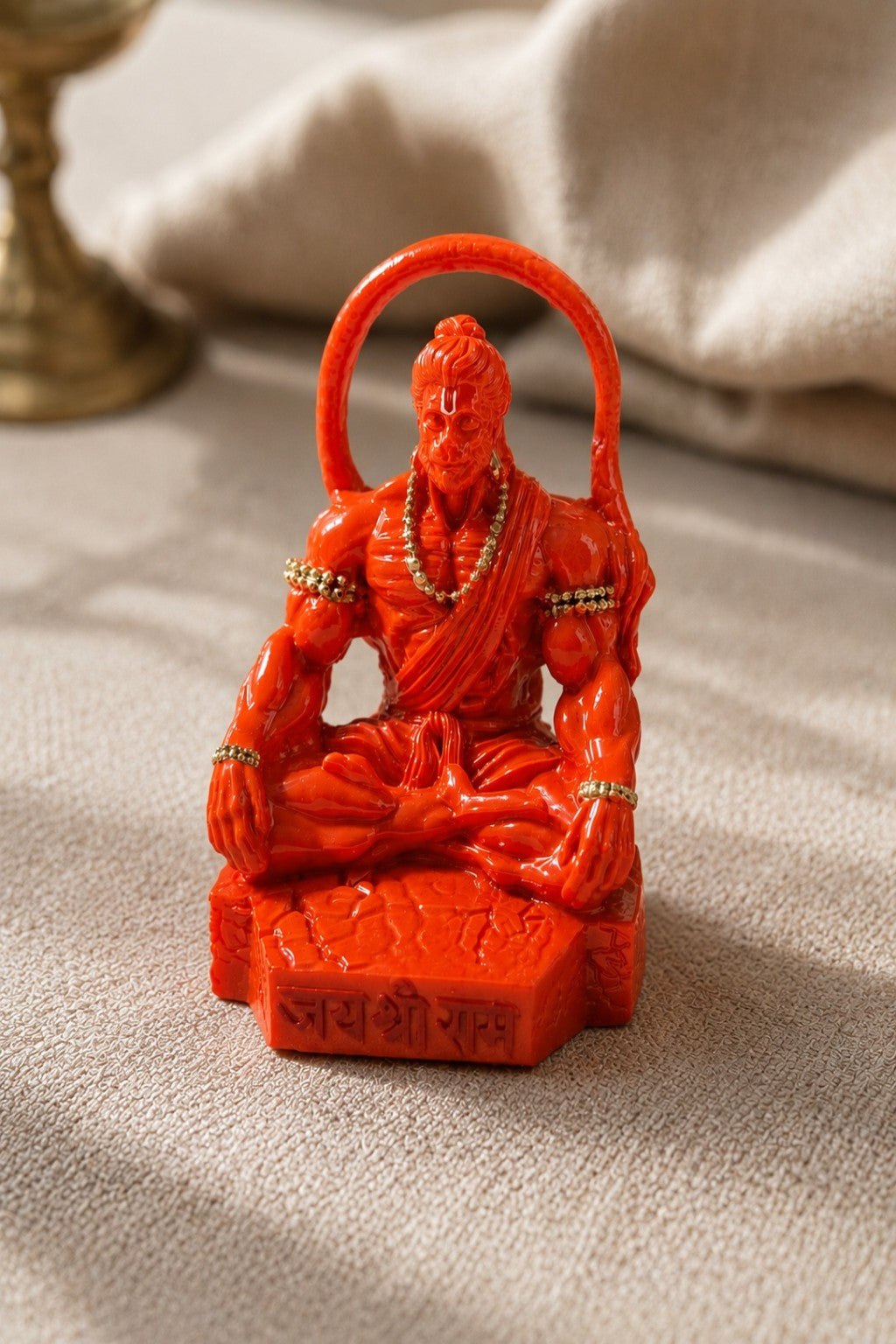 Meditating Hanuman  Car Dashboard
