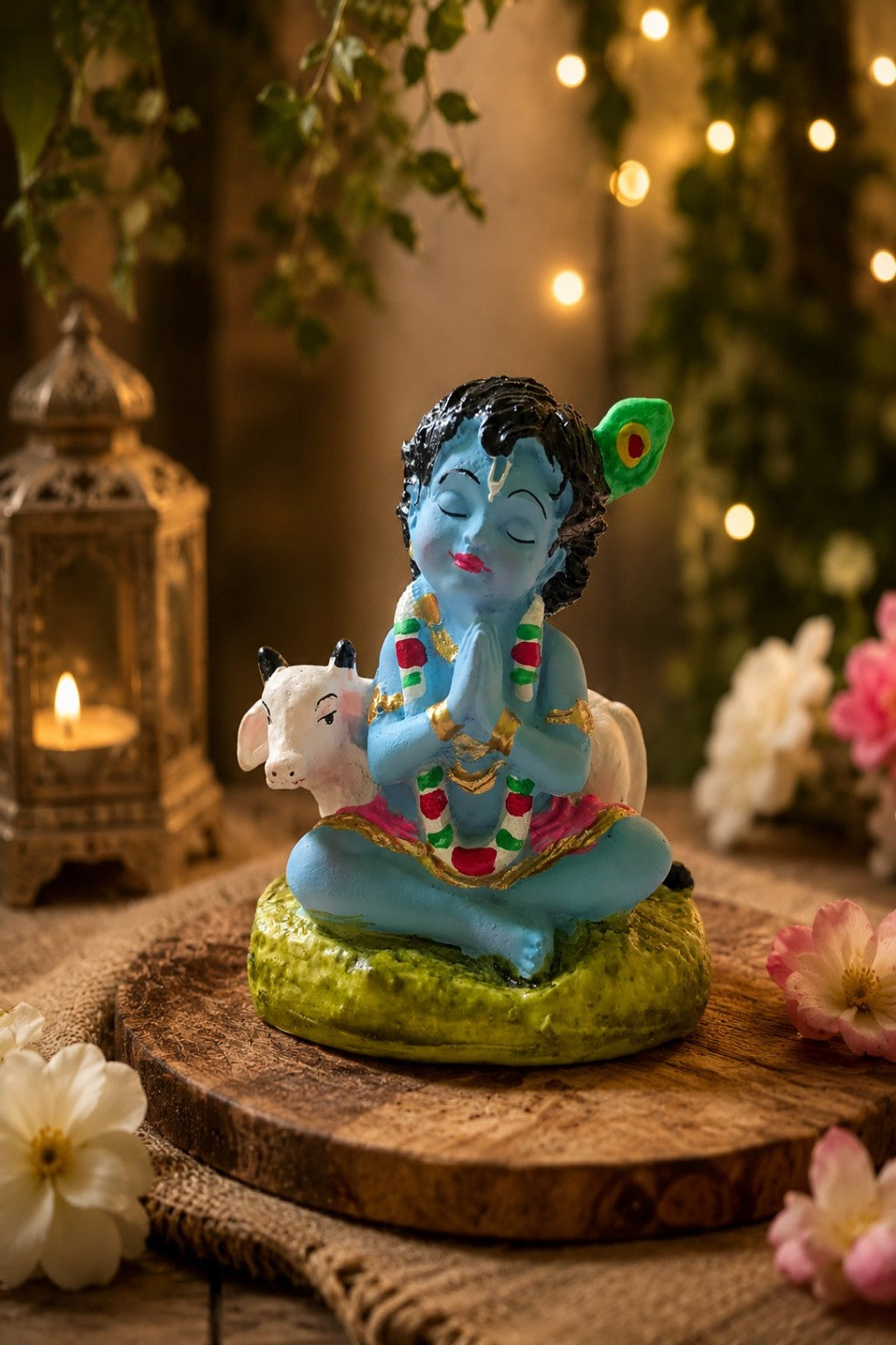 Bal Krishna car dashboard