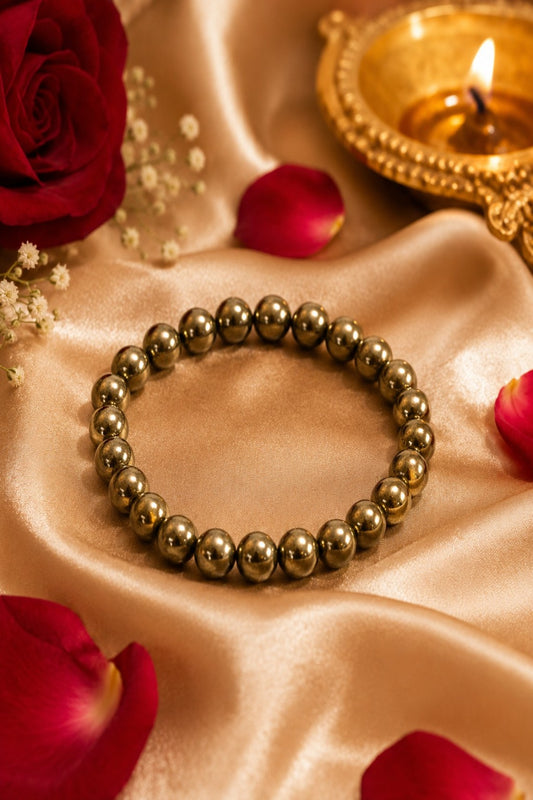 Pyrite Royal Bracelet