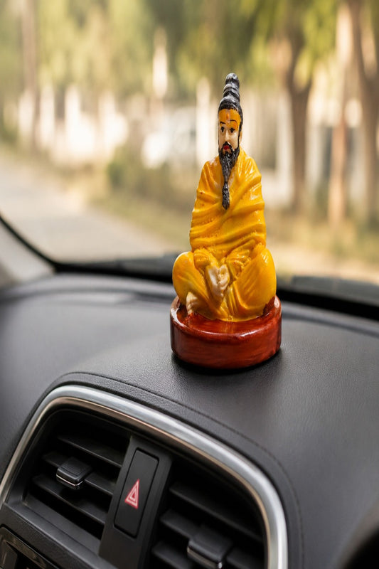 Premanand Ji Maharaj Idol for Car Dashboard