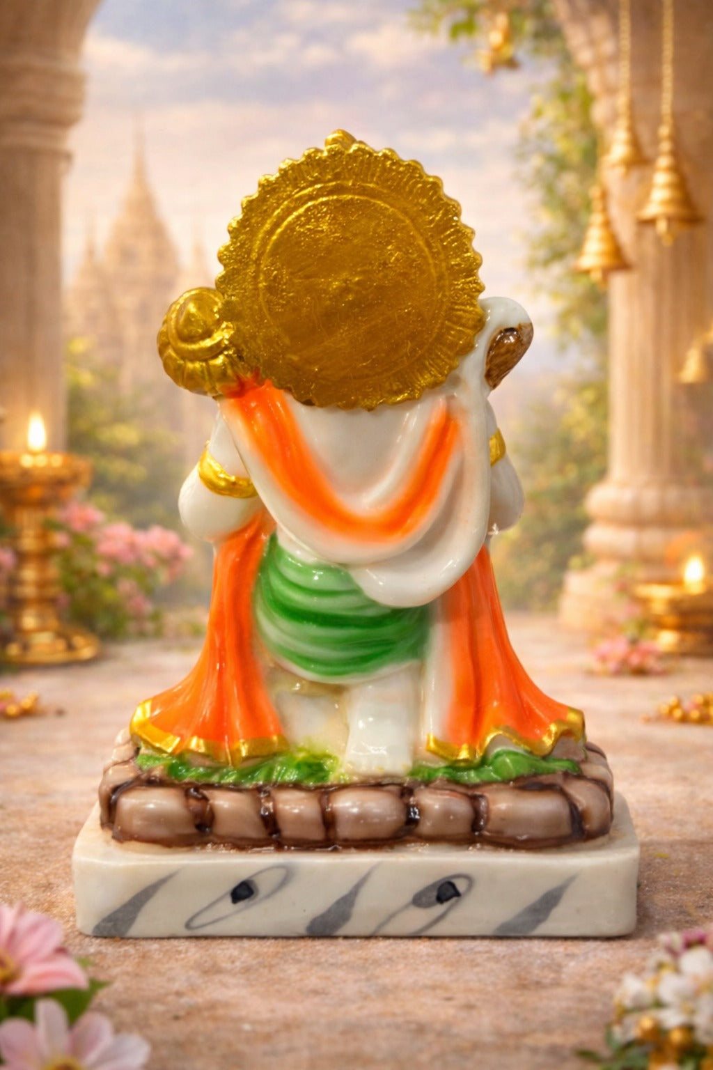 Hanuman Idol in Marble Dust