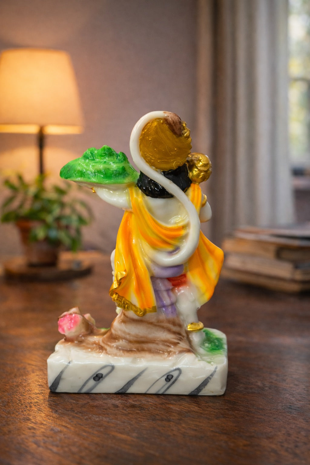 Standing Hanuman Murti in Marble Dust