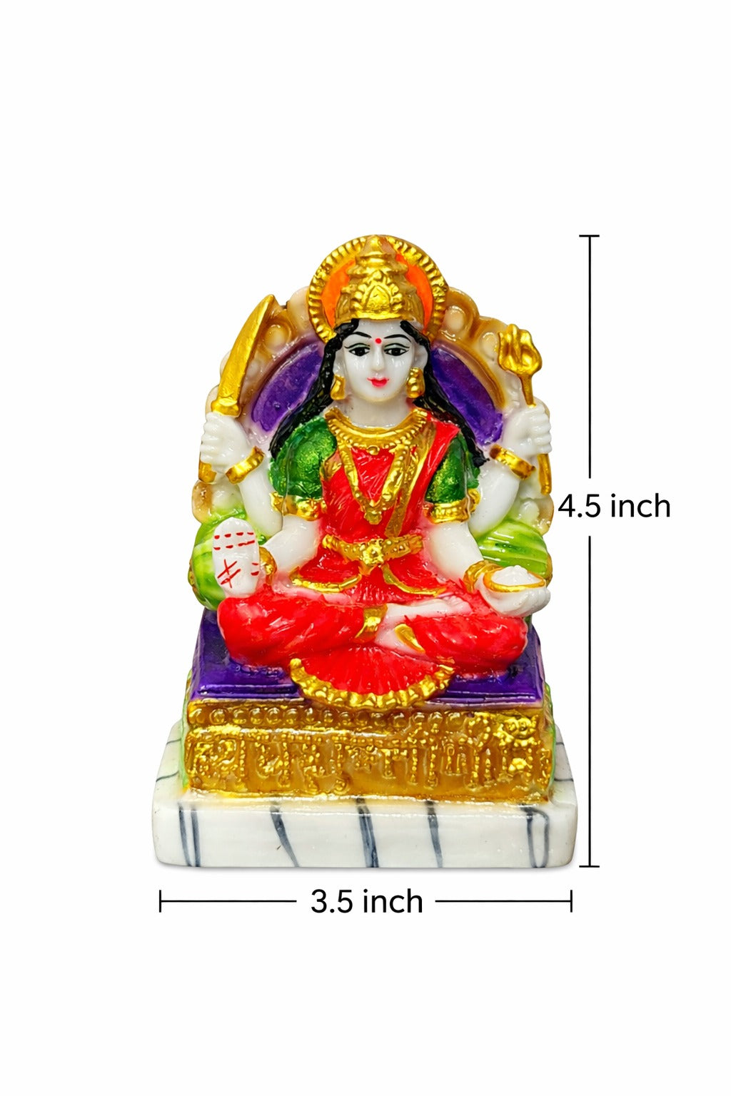 Santoshi Mata Idol in Marble Dust
