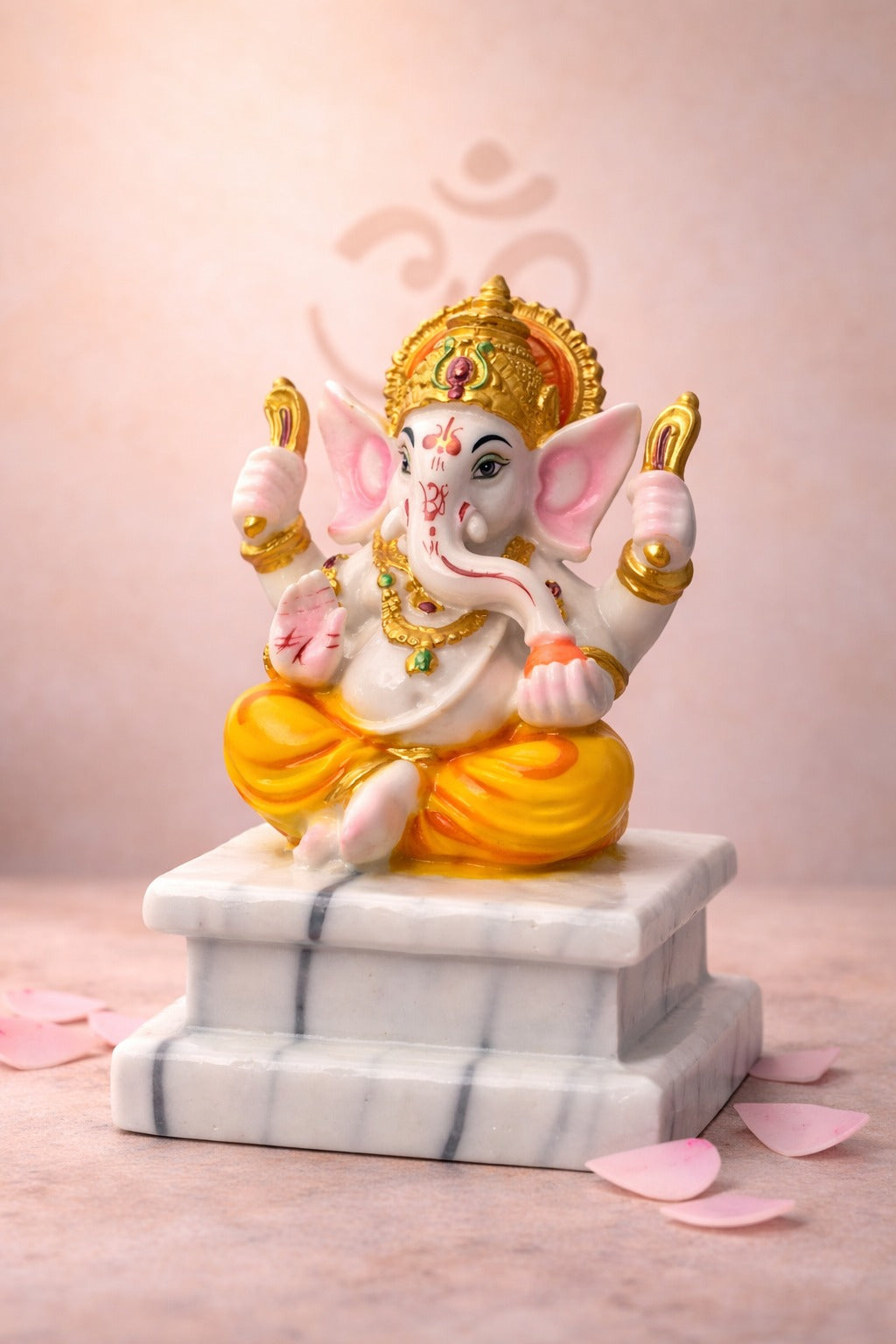 Premium Lord Ganesha in Marble Dust