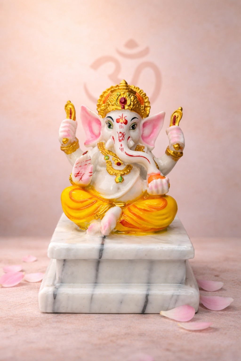 Premium Lord Ganesha in Marble Dust