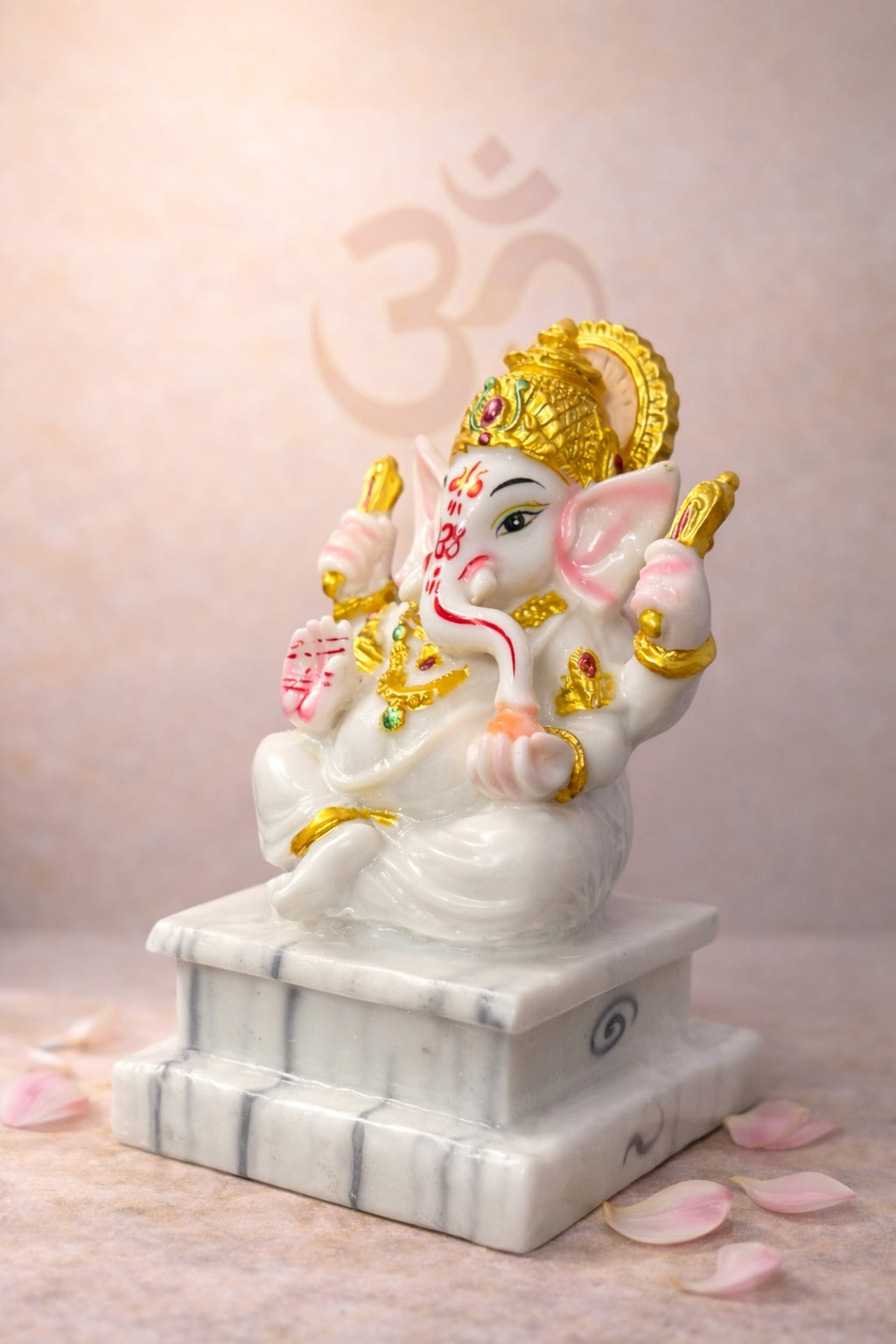 Premium Lord Ganesha in Marble Dust