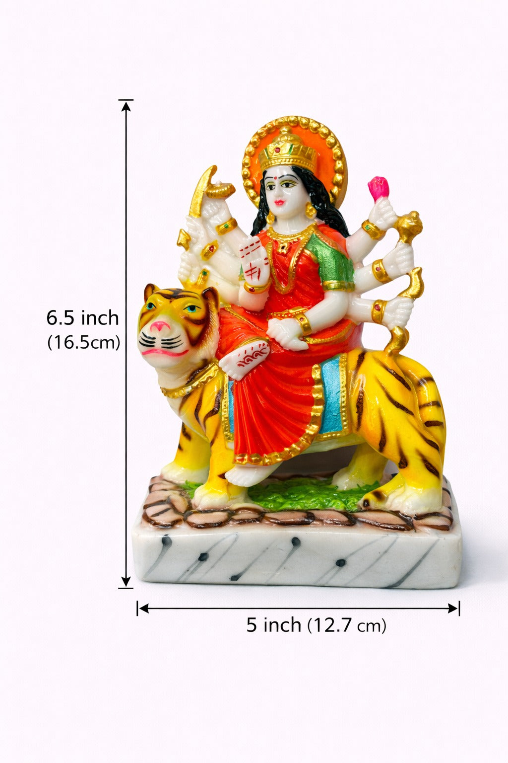 Maa Durga Idol in Marble Dust