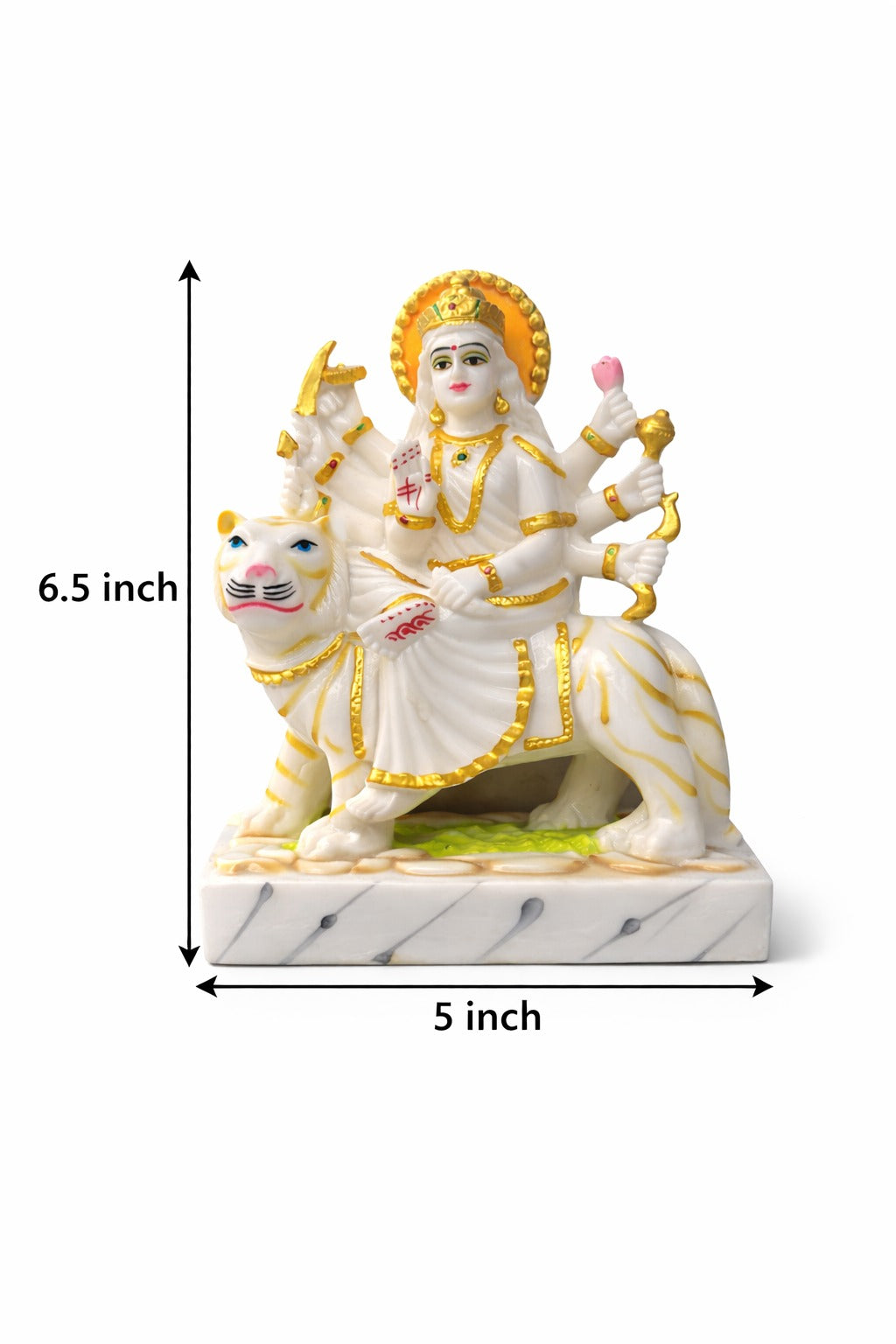 Maa Durga Idol in Marble Dust