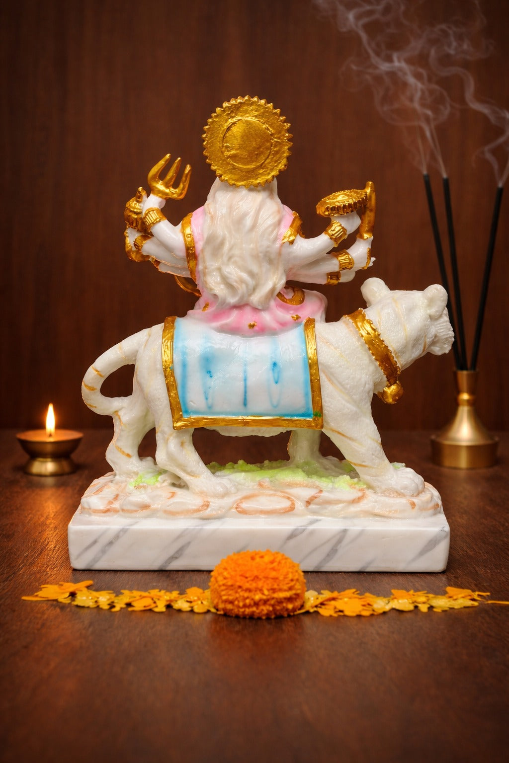 Maa Durga Marble Dust Murti