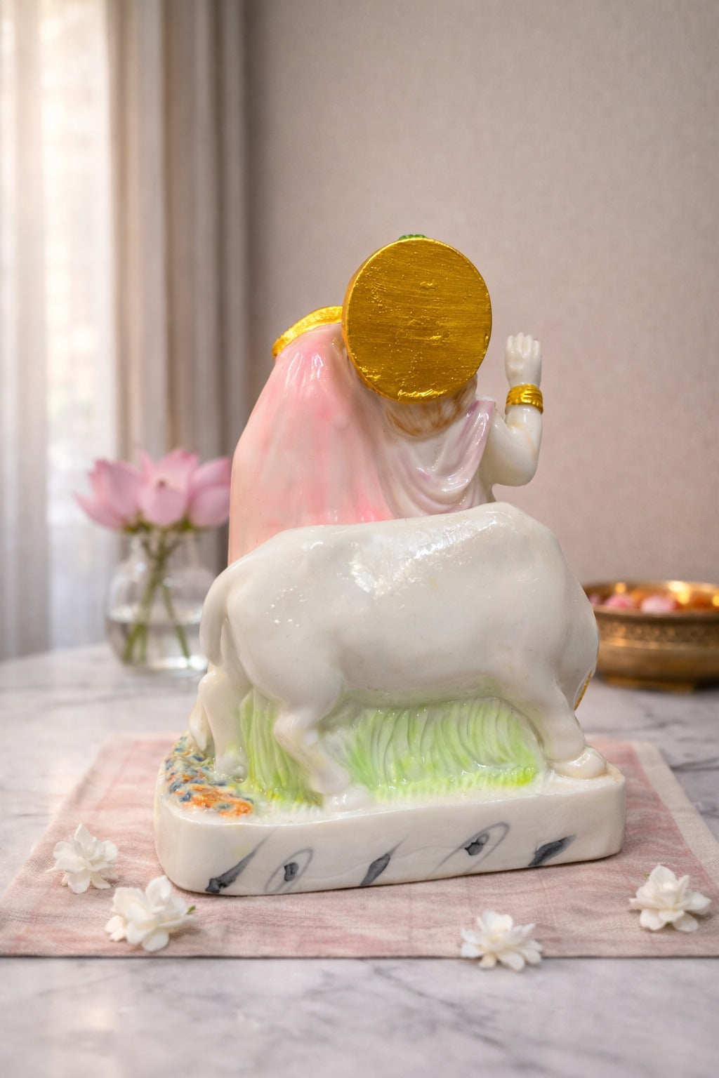Radha Krishna Marble Dust Idol