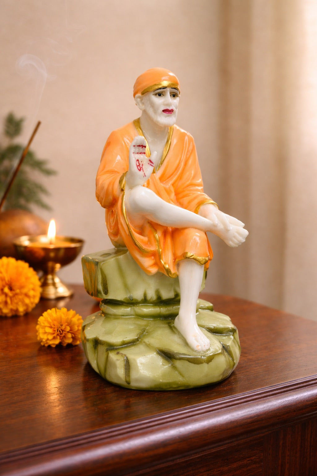 Sai Baba Marble Dust Idol