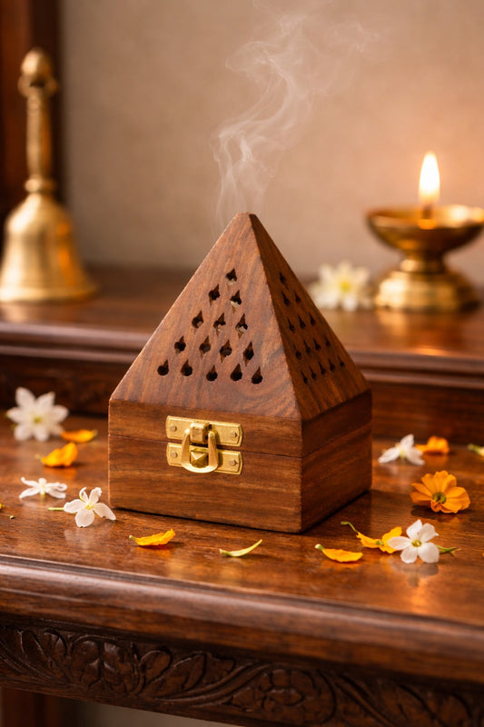 Premium Wooden Loban Burner