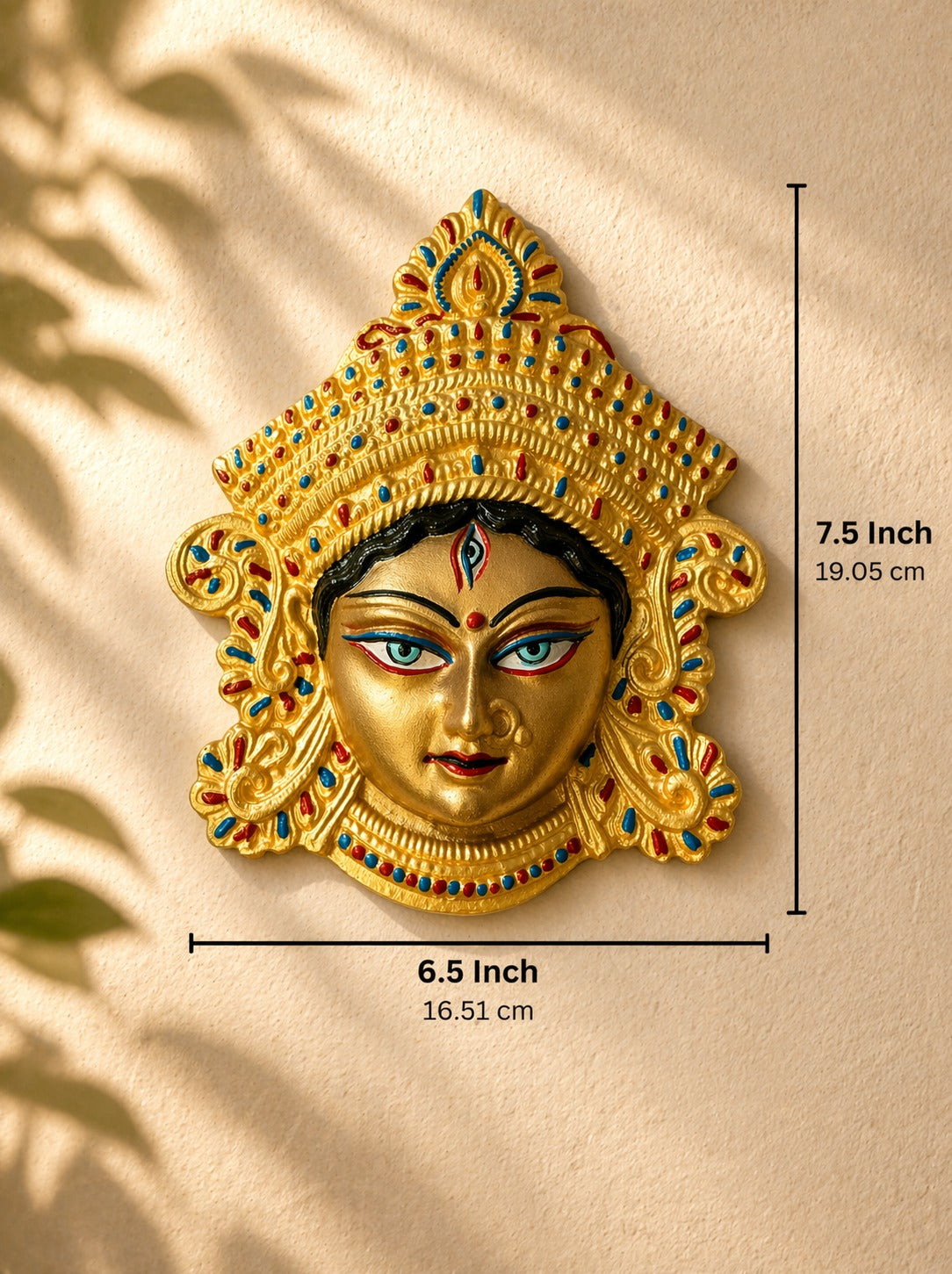 Durga Face Premium Wall Hanging