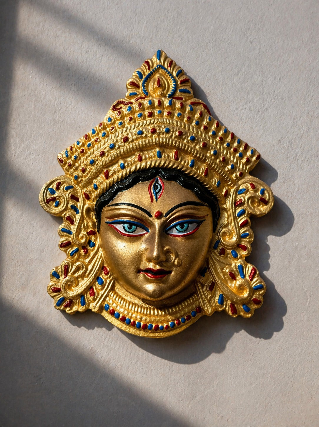 Durga Face Premium Wall Hanging