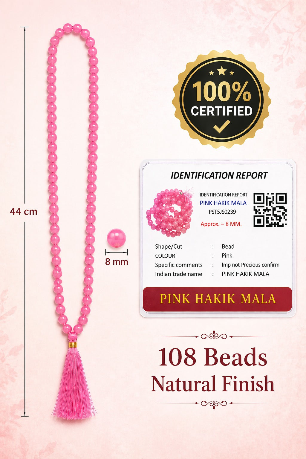 Pink Hakik Original Mala