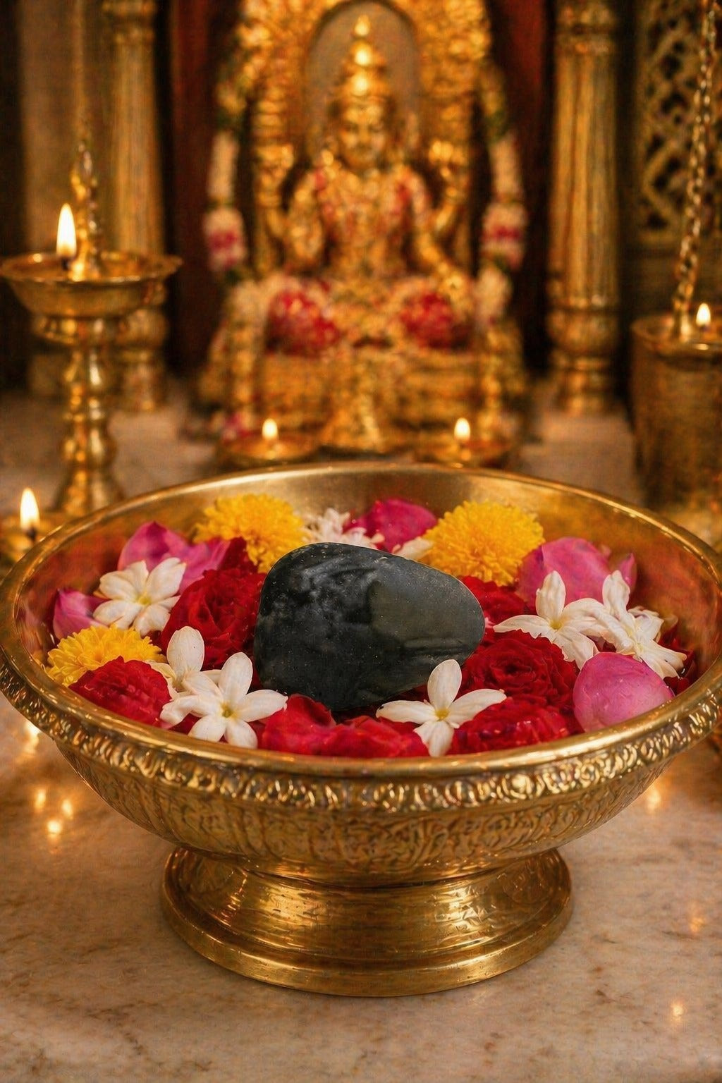 Mahalaxmi Shaligram Certified Stone