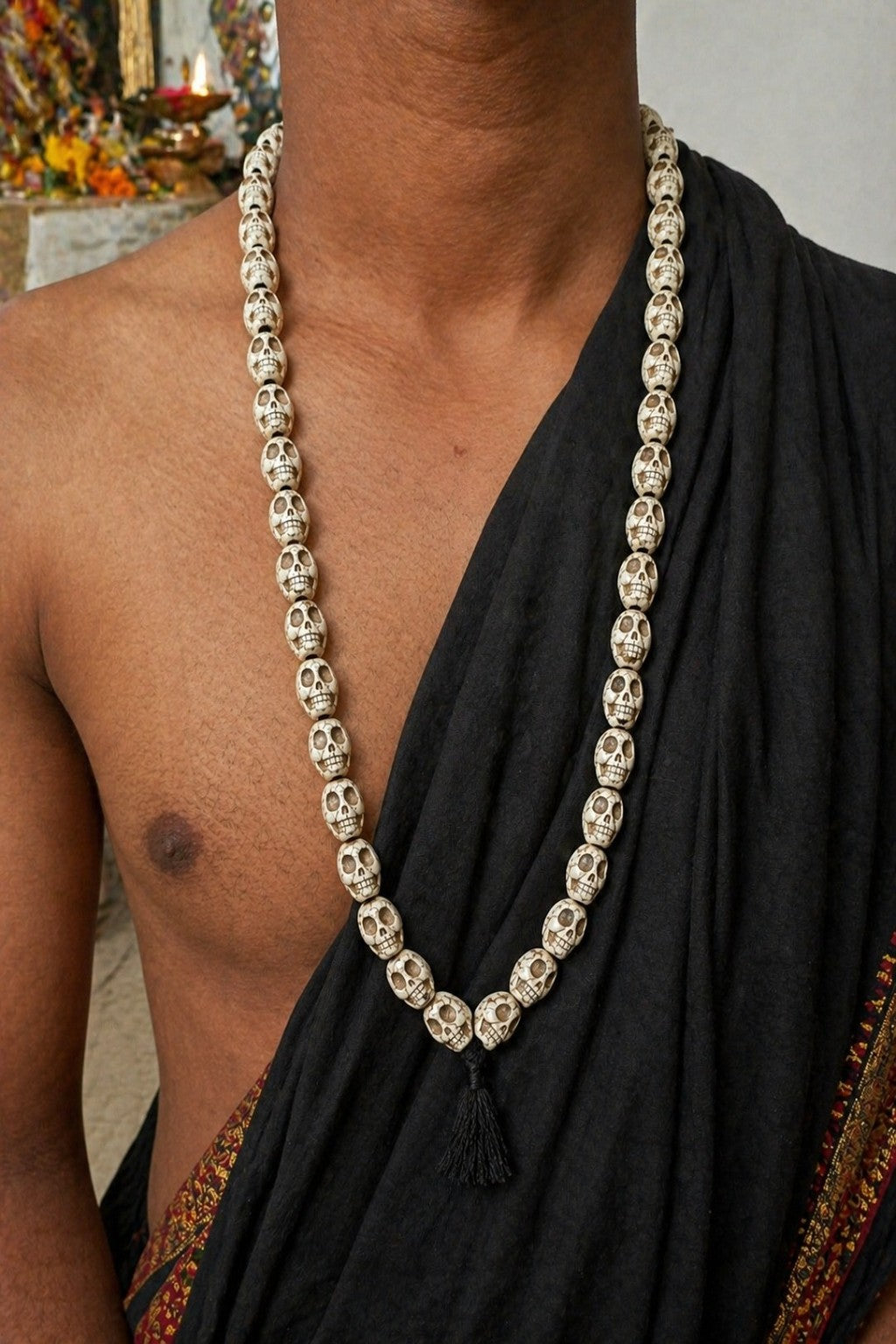 Mundmala Skull 30 Beads Mala