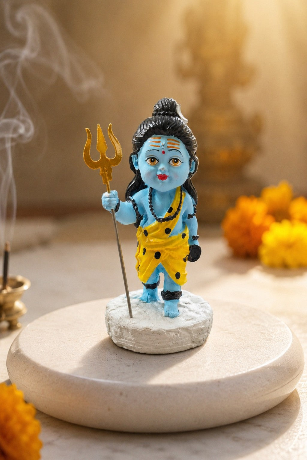 Bal Shiv Car Dashboard Idol