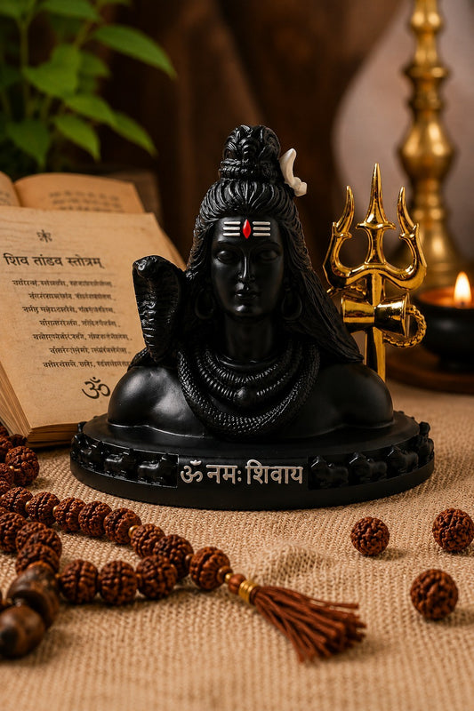 Lord Shiva with Trishul Car Dashboard