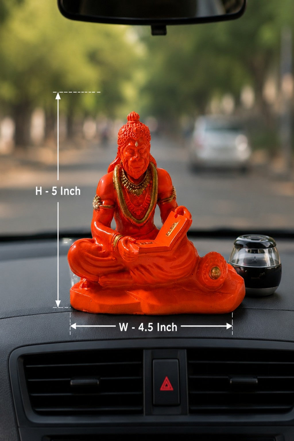 Premium Hanuman Ji Murti for Car Dashboard