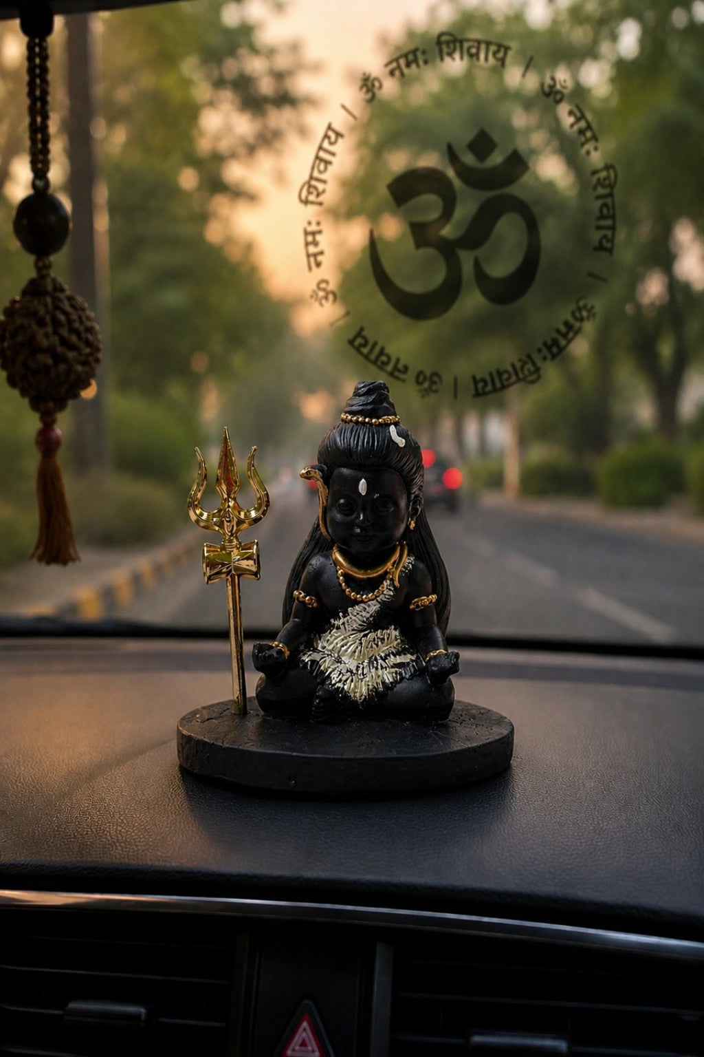 Baby Shiva Car Dashboard