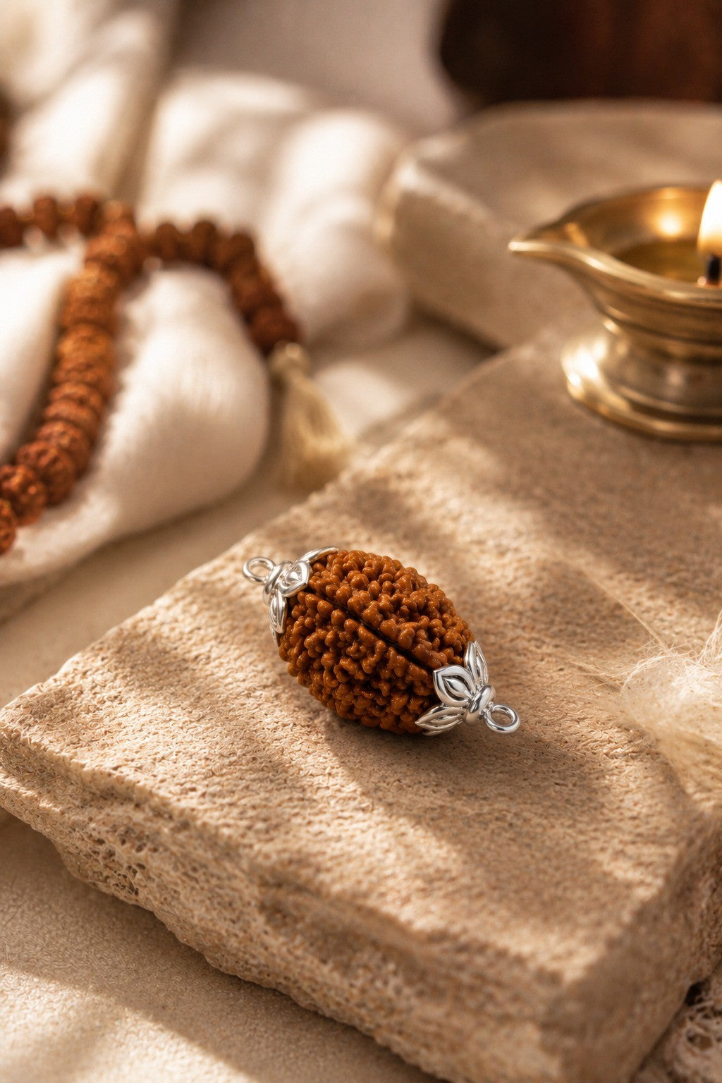 2 Mukhi Certified Rudraksha
