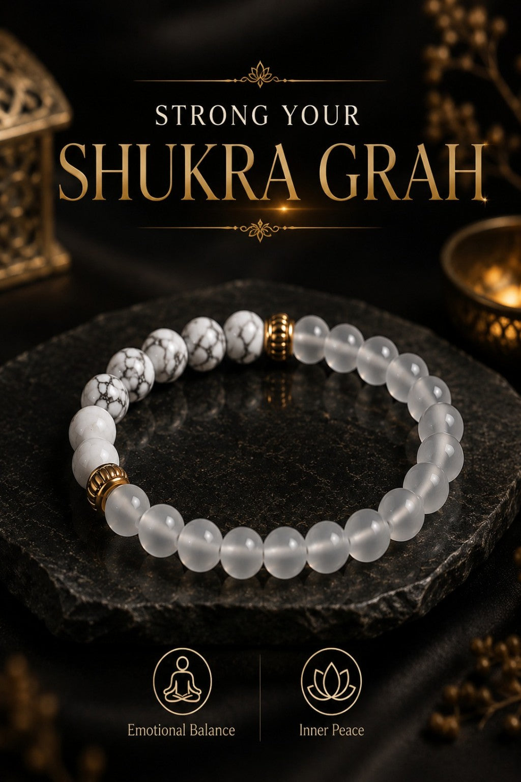 Libra (Tula Rashi) Natural Stone Bracelet
