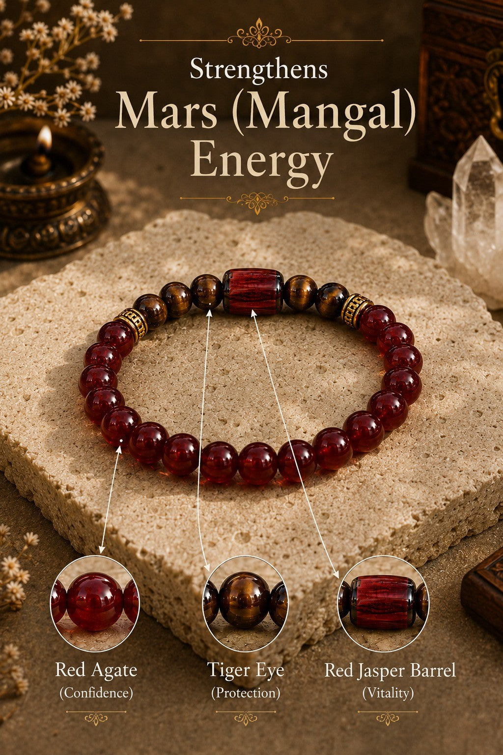 Scorpio (Vrishchik) Rashi Bracelet
