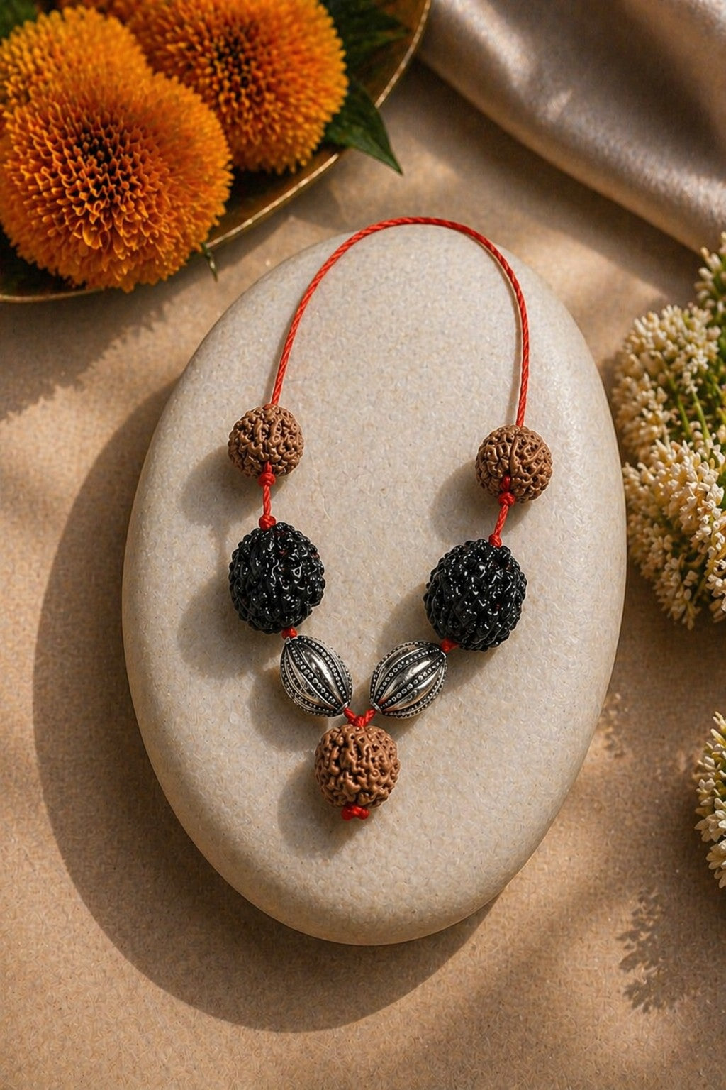 Certified Vyapar Vriddhi Rudraksha Kavach