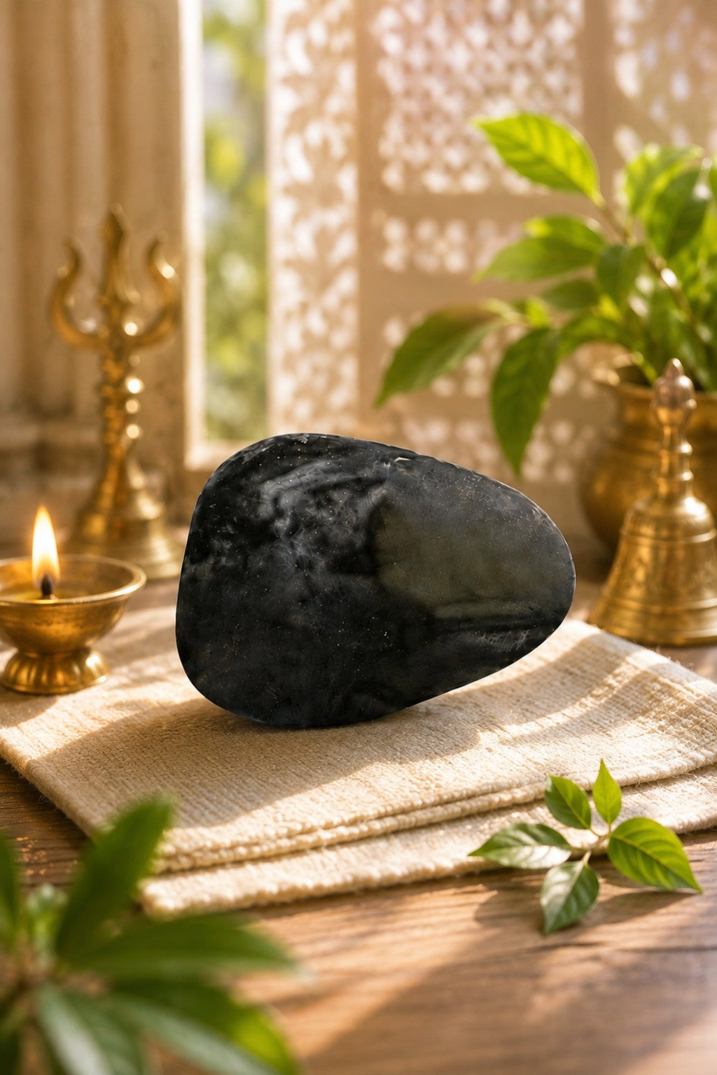 Mahalaxmi Shaligram Certified Stone